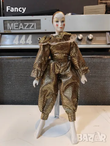 Порцеланова кукла Арлекин, снимка 2 - Колекции - 47988063
