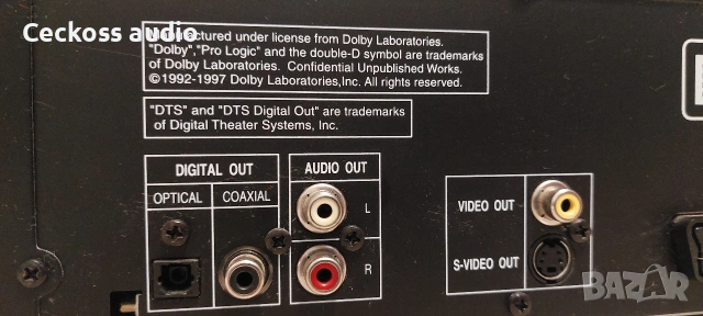 DVD HARMAN KARDON DVD1, снимка 6 - Ресийвъри, усилватели, смесителни пултове - 53725517