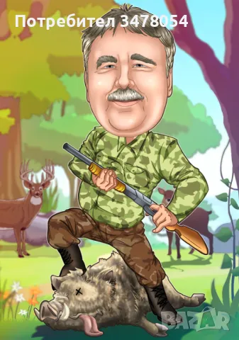 Дигитални Карикатури/Шаржове по поръчка! No AI!, снимка 5 - Картини - 46743512