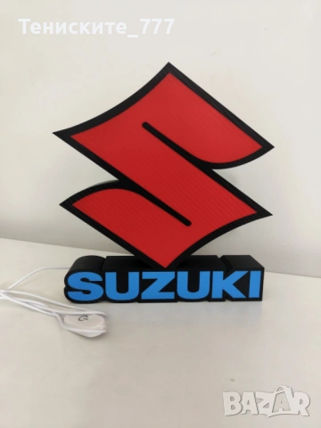 3д лампа SUZUKI, снимка 2 - Соларни лампи - 53659329