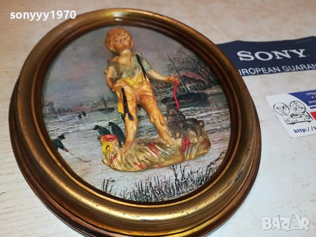 КАРТИНА ОТ ФРАНЦИЯ 2808231650, снимка 10 - Антикварни и старинни предмети - 42000519