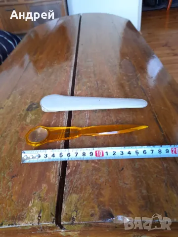 Стара лупа,нож за писма, снимка 3 - Други ценни предмети - 50113218