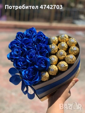 Сатененени рози, снимка 7 - Ръчно изработени сувенири - 53537659