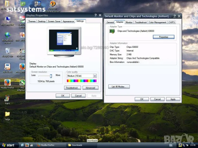 Видео карта NCR HELGA HQ 2000 Asiliant Chips B69000 2MB PCI, снимка 9 - Видеокарти - 47973846