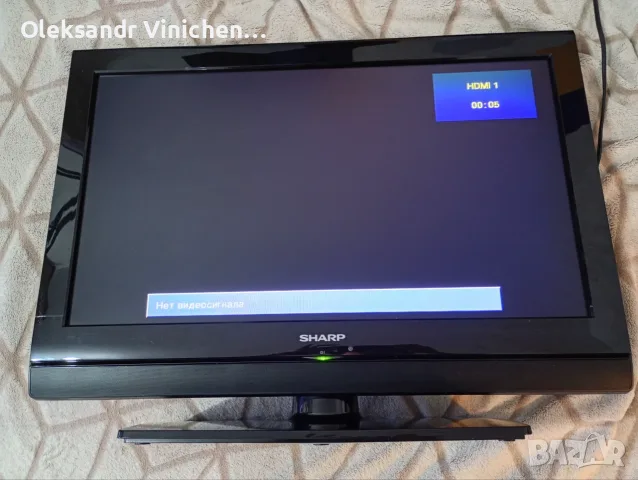 Телевизор Sharp 26" (LC-26S7E-BK) + оригинално дистанционно