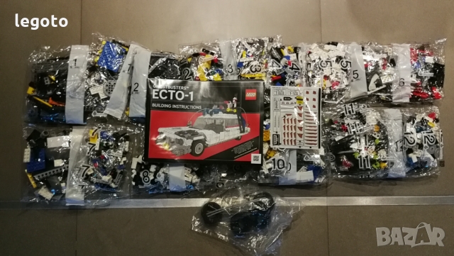 НОВО ЛЕГО 10274 Криейтър Експерт - ECTO-1 LEGO 10274 Creator Expert - ECTO-1 LEGO 10274, снимка 7 - Конструктори - 36073527