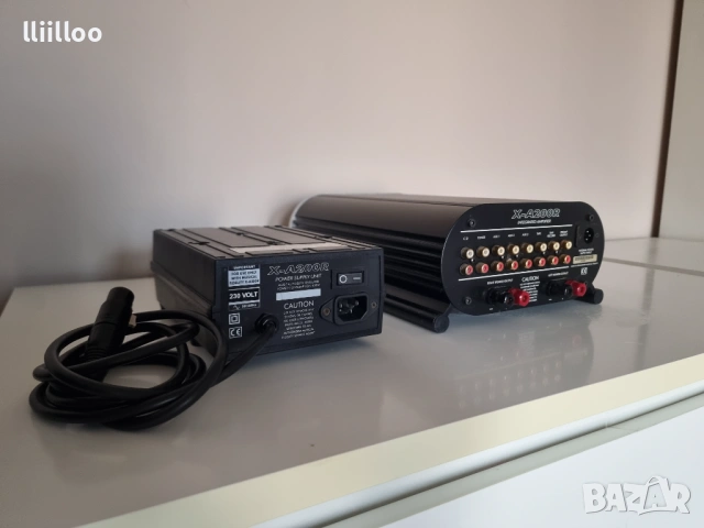 MUSICAL FIDELITY  X-A200R Британски усилвател с дистанционно , снимка 4 - Ресийвъри, усилватели, смесителни пултове - 27846889