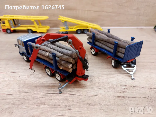 Камион MAN 1:55 Siku, снимка 3 - Колекции - 56343268