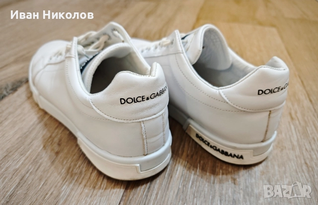 Dolce & Gabbana бели кецове, 26,5см стелка, снимка 7 - Маратонки - 52110530