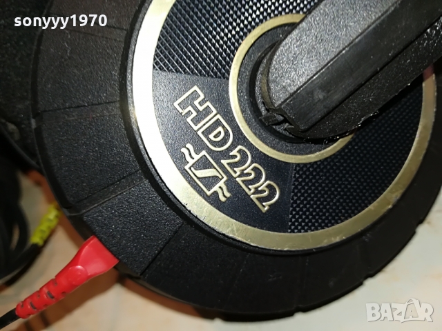 SENNHEISER HD222 HIFI HEADPHONES-ВНОС SWISS 1003222017, снимка 4 - Слушалки и портативни колонки - 36062094