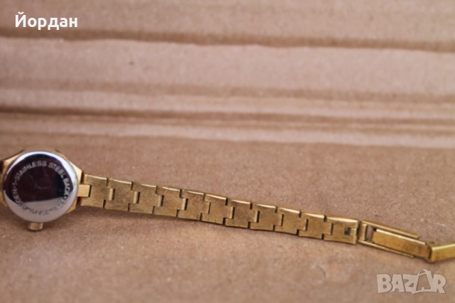 Швейцарски позлатен дамски часовник 'Reno'  /17 камъка/, снимка 4 - Дамски - 51811131