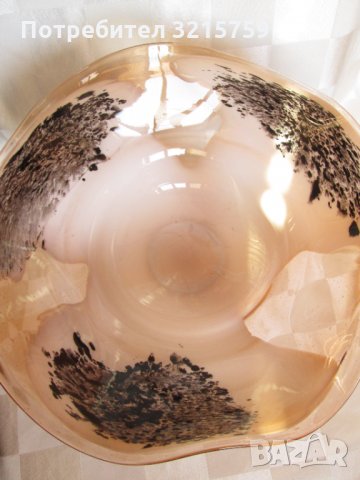 Кристална фруктиера,купа, ръчна изработка, снимка 5 - Вази - 35682029