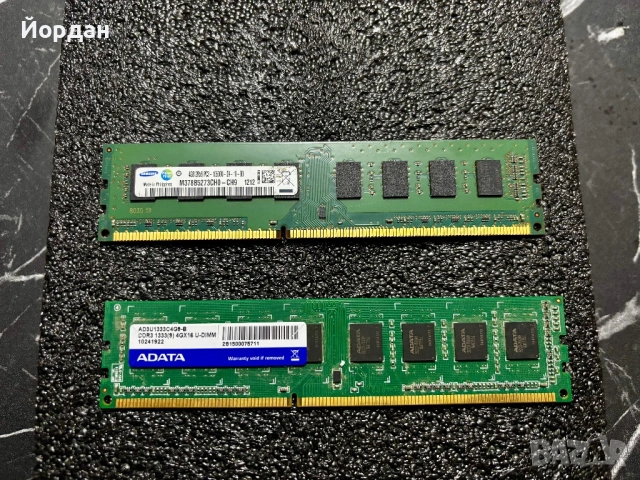 Комплект 8GB (2x4GB) DDR3 1333MHz RAM за настолен компютър – Dual Channel