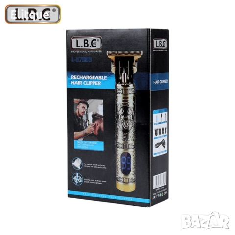 Машинка за подстригване, 4 приставки и LED екран - SHAV78, снимка 8 - Тримери - 52806671