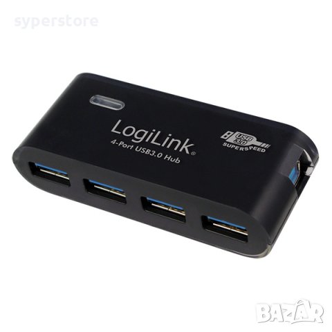 USB Хъб 4xUSB3.0, Ext. power Logilink SS300795