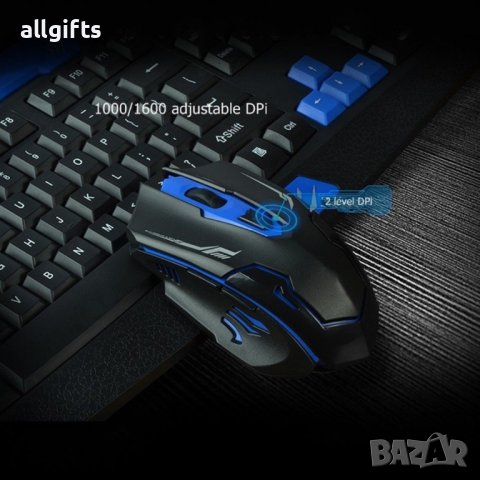 8100 Геймърска wireless клавиатура и мишка, снимка 4 - За дома - 35797191