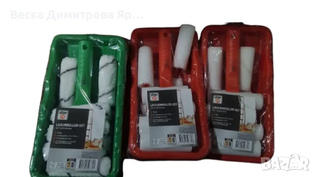Комплект за боядисване с резервни валяци – 12 части, снимка 4 - Други стоки за дома - 48949552