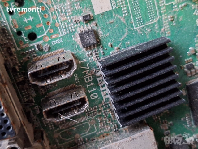 MAIN BOARD ,17MB110, ,за 24-инчов телевизор OK, с дисплей VES236WNVB-2D-N01, снимка 5 - Части и Платки - 51924082