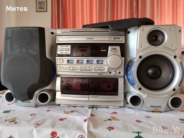 Мини аудио система 2х25W Philips FW390C, снимка 3 - Аудиосистеми - 53798666