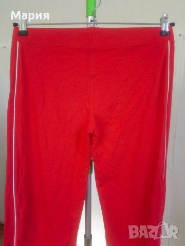 38 С Оригинален Reebok Дамски Спортен Клин Панталлн Широк Червен Памук и Еластан, снимка 9 - Спортни екипи - 39700273