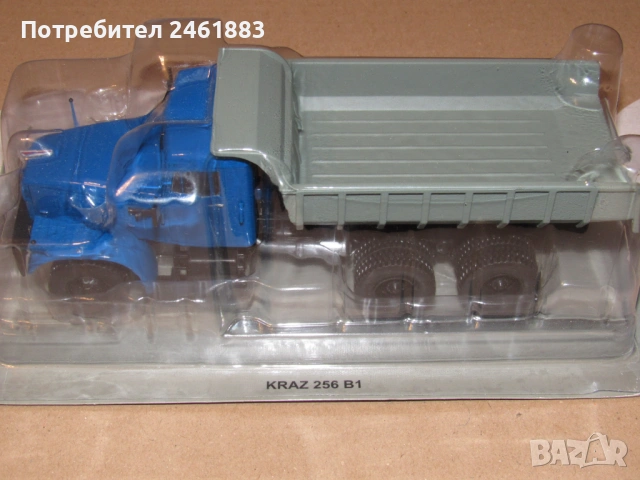 1/43 метална колекционерска количка Deagostini Краз 256 нова.