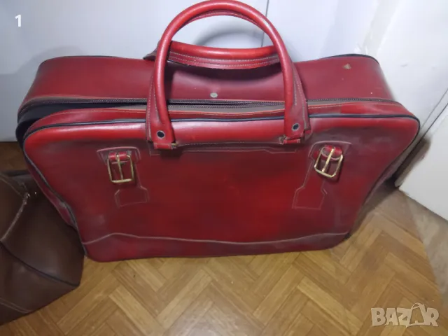 Стари пътни чанти, снимка 5 - Антикварни и старинни предмети - 49768396