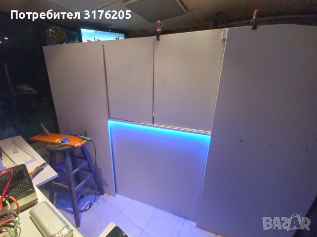 Щанд заграден от 4 страни / Киоск - 2,5 / 2,2 м., снимка 7 - Стелажи и щандове - 39638892