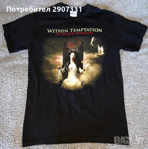 Тениска групи Within Temptation, снимка 1 - Тениски - 48082783