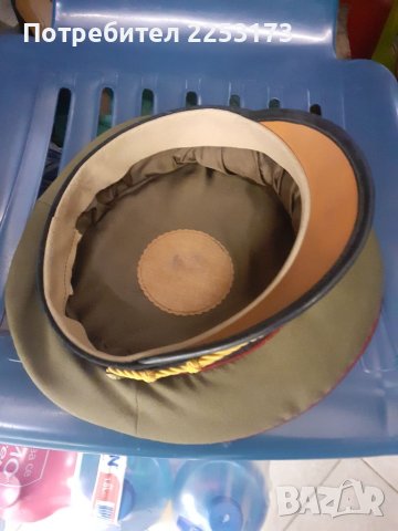 Стара офицерска фуражка танкови.ЗРВ.Военен лекар, снимка 5 - Антикварни и старинни предмети - 40625648