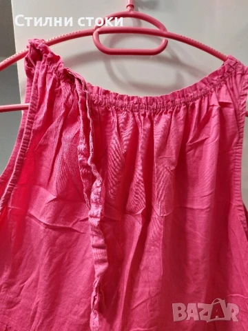 Лятна розова рокля, снимка 2 - Рокли - 51065729