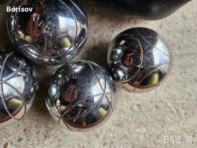 Продавам метални топки за Петанк – комплект 6 бр., снимка 4 - Други спортове - 48359783
