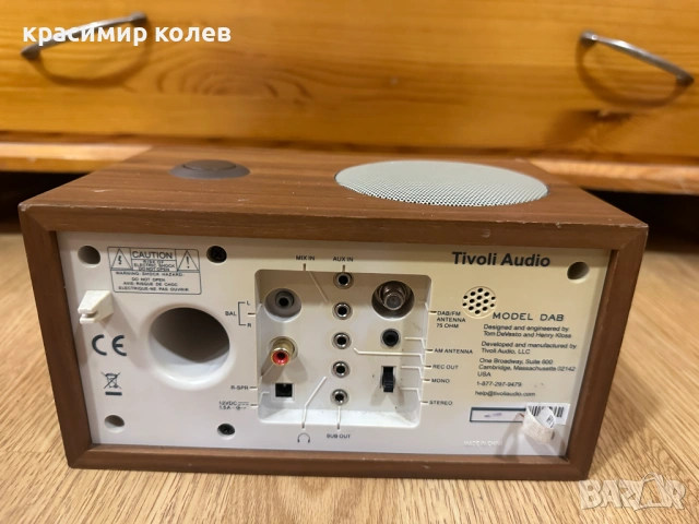 радиоприемник "Tivoli Audio Model Dab", снимка 6 - Радиокасетофони, транзистори - 53304020