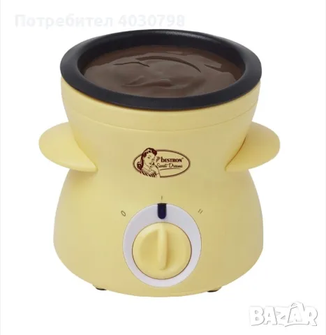 Фондю машина за шоколад Sweet Dreams от Bestron, модел DCM043, мощност 25 W, снимка 3 - Други - 49204943
