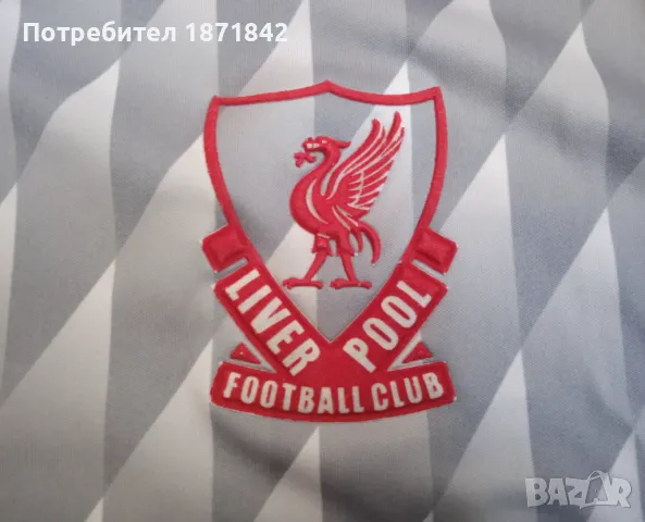 Ретро тениска на Ливърпул/Liverpool, снимка 3 - Футбол - 48544578
