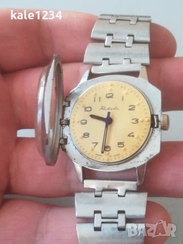 Часовник Ракета. За незрящи. Брайлов. Механичен. Мъжки. Raketa. Vintage watch. , снимка 3 - Мъжки - 42403273