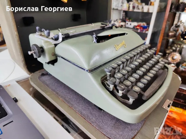 пишеща машина rheinmetall, снимка 5 - Антикварни и старинни предмети - 48661654