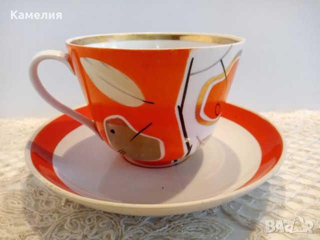 Руски порцелан , снимка 4 - Чаши - 41062990