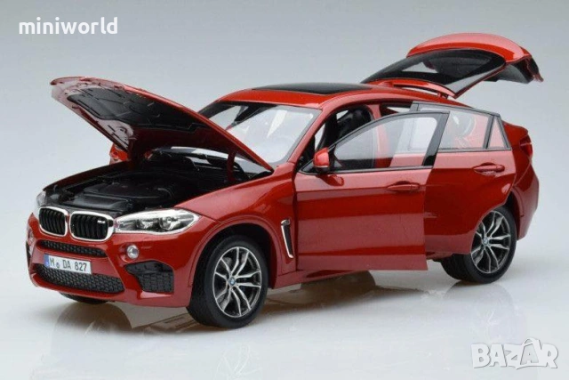 BMW X6M F86 2015 - мащаб 1:18 на NOREV моделът е нов в кутия, снимка 6 - Колекции - 53102120