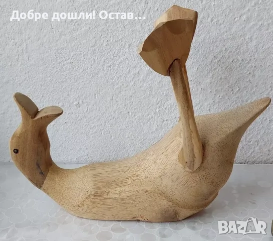 дървено пате, патка, птица, дърворезба,  дърво, животно, закачалка с патки, снимка 13 - Статуетки - 40421688