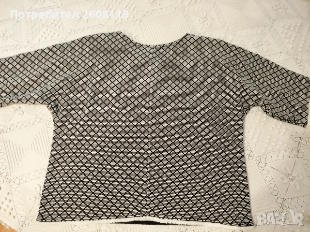 Massimo Dutti дамска блуза тип кимоно размер L , снимка 6 - Блузи с дълъг ръкав и пуловери - 53616030