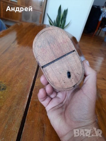 Стара дървена касичка #4, снимка 6 - Антикварни и старинни предмети - 33853133