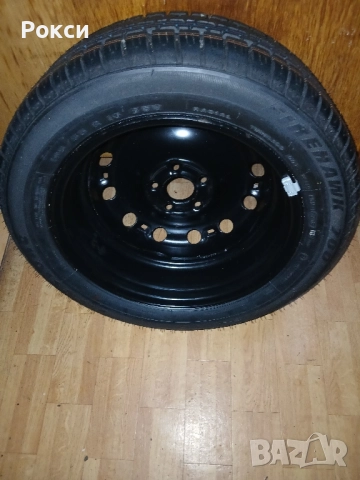 Резервна гума 15ка шкода рапид,румстер,фабия нова, снимка 8 - Аксесоари и консумативи - 51978334