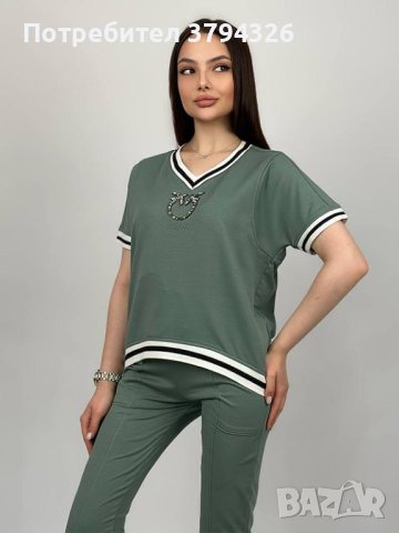 Дамски комплект горнище и долнище "Пролет-лято" COCO BIANCA , снимка 4 - Комплекти - 41675254