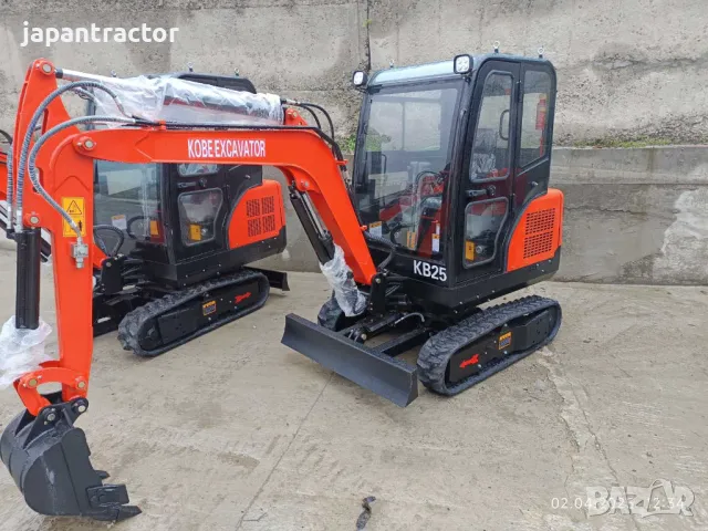 минибагер нов 2,5 тона, снимка 11 - Индустриална техника - 49746423