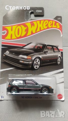 Hot Wheels '90 Honda Civic EF, снимка 1 - Колекции - 41792900