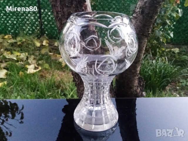 Огромна кристална ваза - СССР