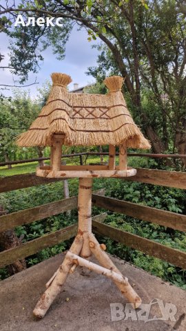 Огромна къщичка за птици, ръчно изработена, 20кг– Холандия, снимка 2 - Градински мебели, декорация  - 41560927