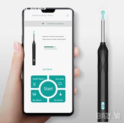 Нов Комплект за отстраняване на ушна кал/Ендоскоп за iPhone Ipad Android, снимка 3 - Други - 41577349