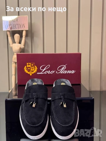 Loro Piana Дамски Затворени Чехли Лоро Пиана - Налични Различни Цветове Код E680, снимка 4 - Сандали - 51112254