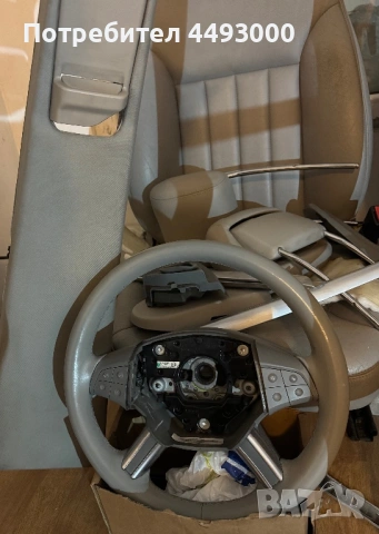Салон с седалки, кори и волан Mercedes ML W164, снимка 12 - Аксесоари и консумативи - 53803619